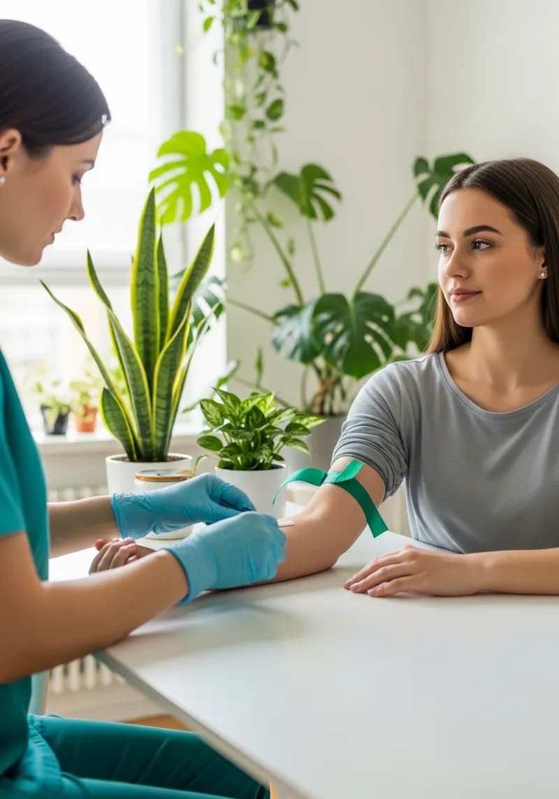 Mobile phlebotomy visit in Burbank